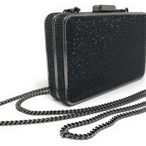 Michael Kors Sequined Metal Clutch